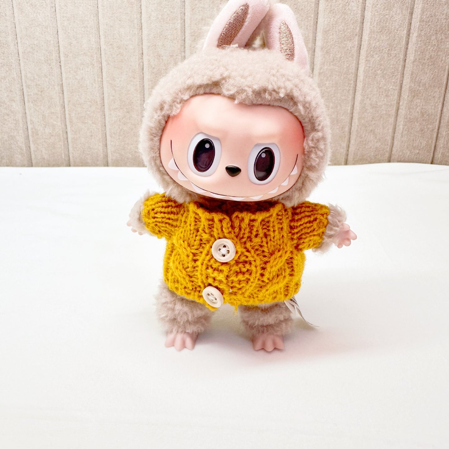 15cm blind box cloth cloth clothes pendant labubu Christmas suit handmade elk pig suit hoodie
