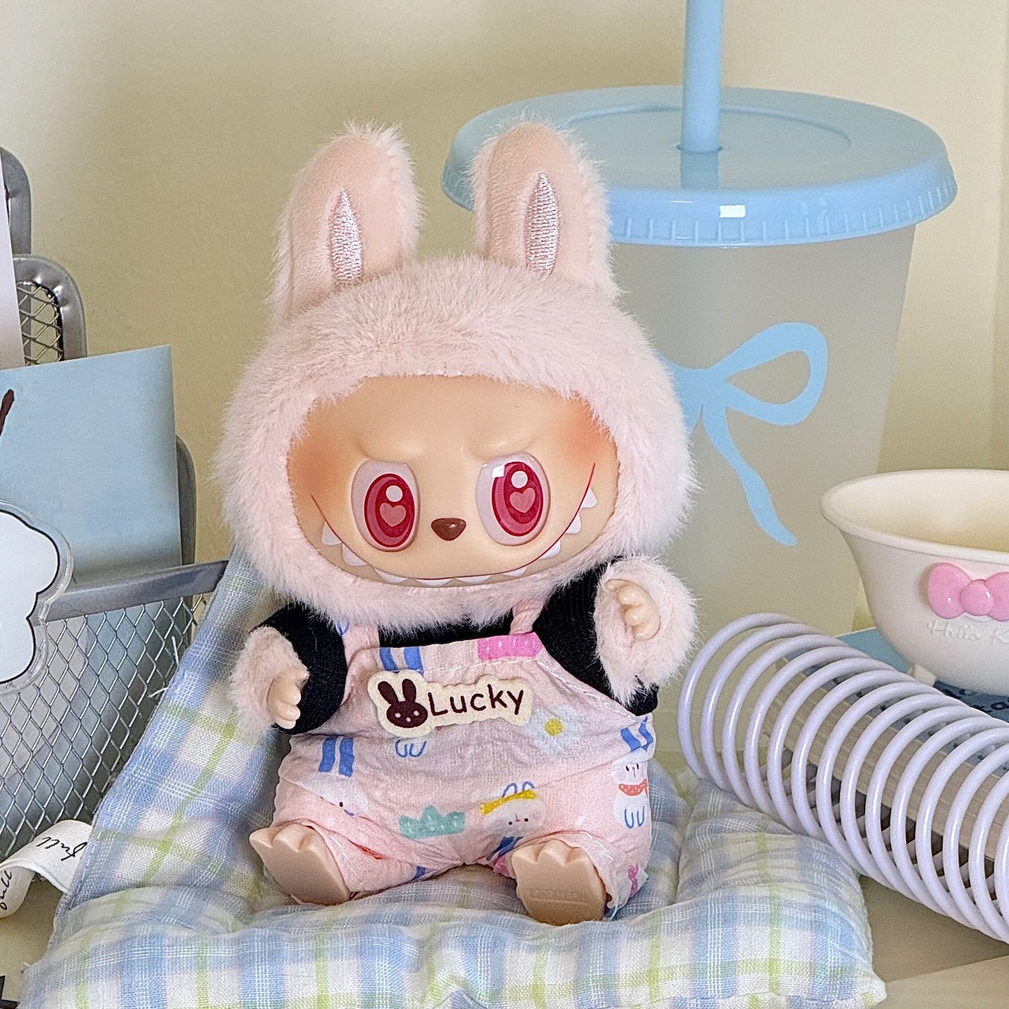 17cm Labubu doll clothes suit 17cm Labubu generation two generation doll pendant clothes wholesale