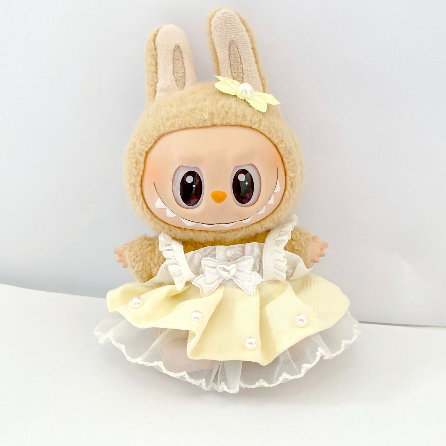 Labubu Doll Princess Skirt Outfit - 17cm Tutu & Beaded Skirts