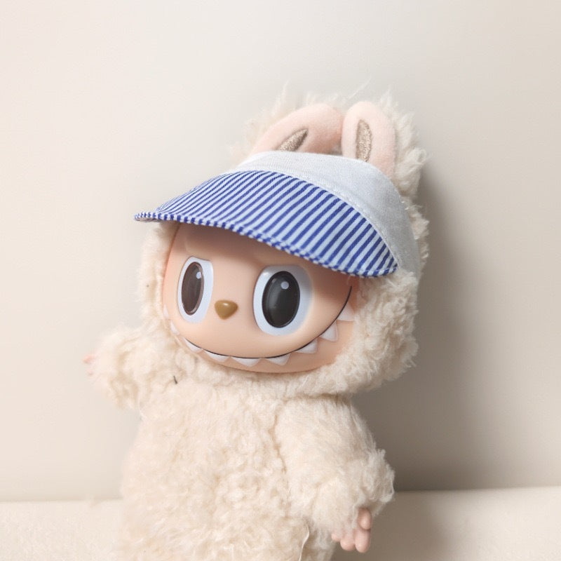 Hats only. in stock Labu Hat 17cm Vinyl Pendant Cap Sitting Party Macaron Doll Matching