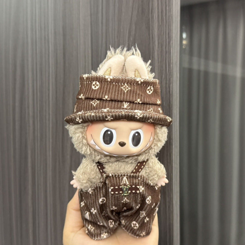 Labubu Sitting Party Doll Clothes Generation II Blind Box Labubu Doll Clothes Ragcloth Clothes Plush Vinyl Face