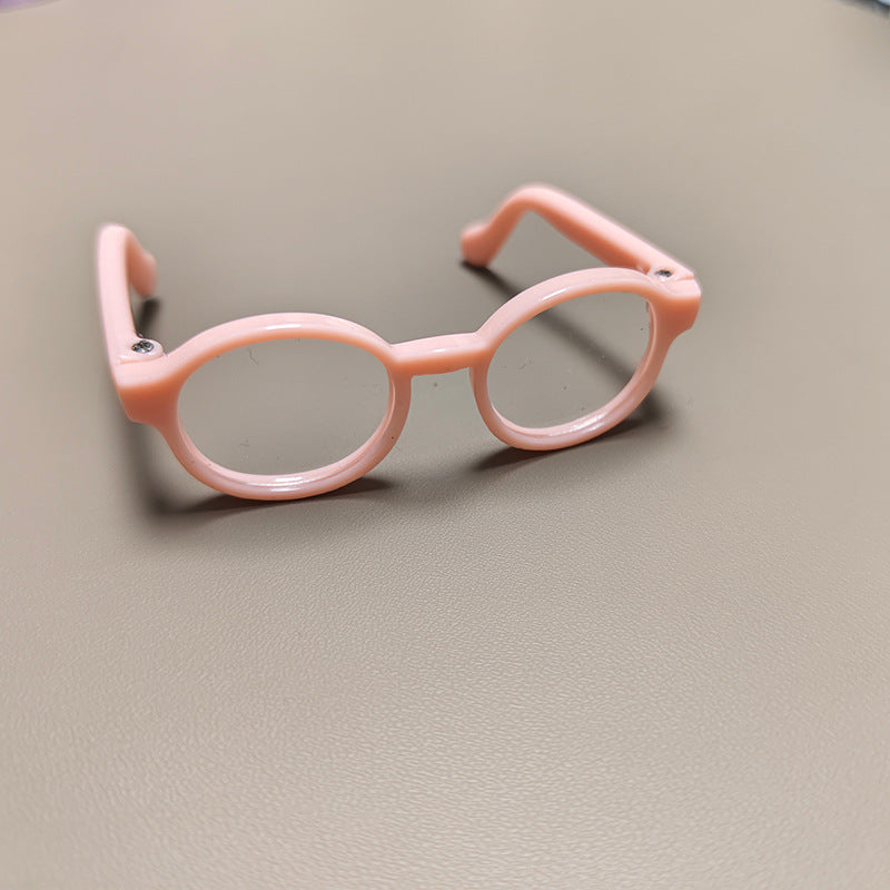 10cm20cm cotton doll glasses doll plush doll change accessories 17M cloth pendant glasses