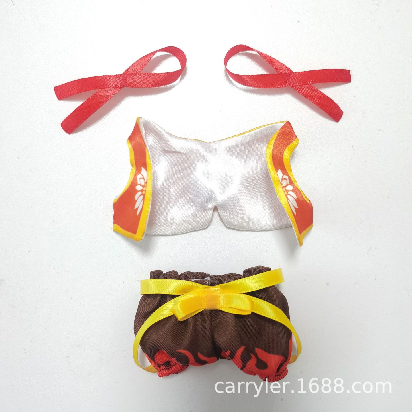 Leather Pilot 17cm Labubu Suit t Custom Wholesale Spot Labubu Keychain Baby Clothes Pendant