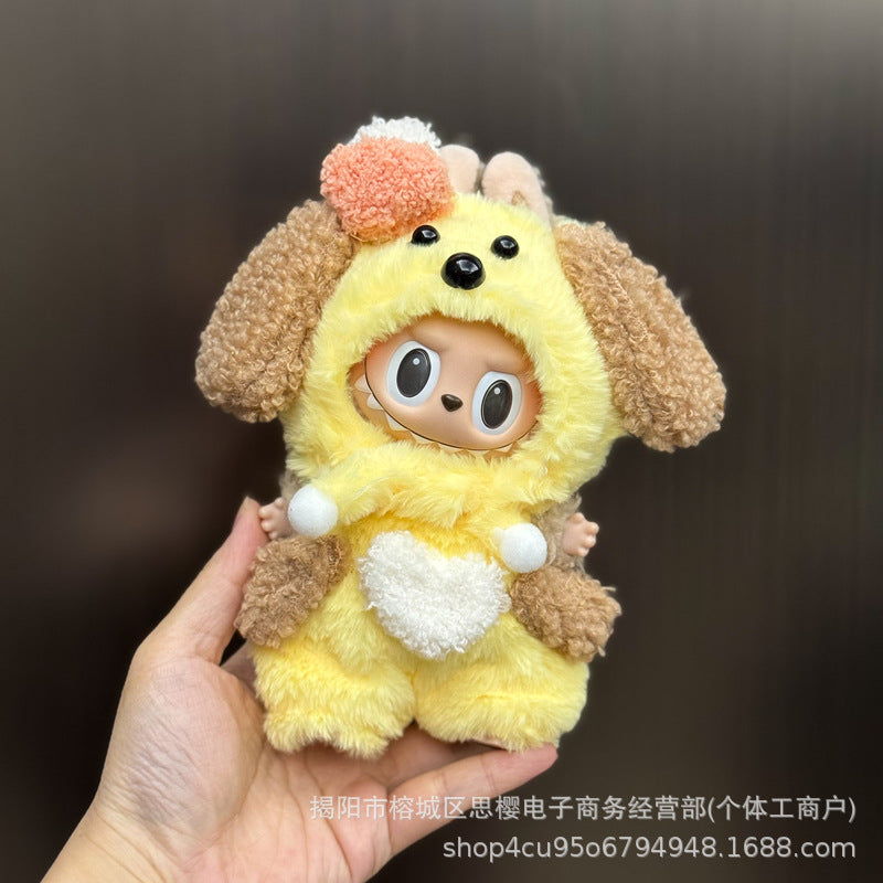 Labubu Doll Clothes Outfit for 17cm Vinyl Doll - LBB Series