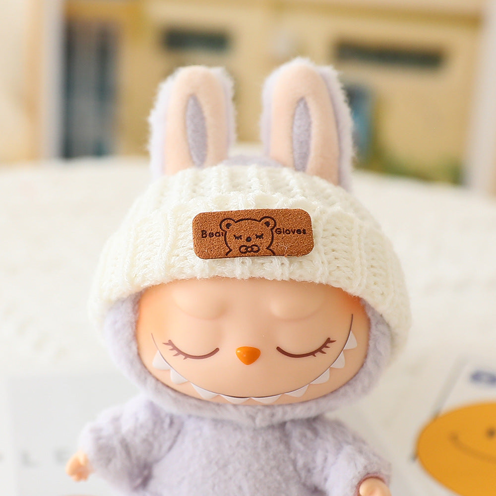 Labubu Baby Clothes Generation Two Generation Three Generation Labubu Clothes Wear Sweater Shoes Vinyl Pendant Replacement Glasses