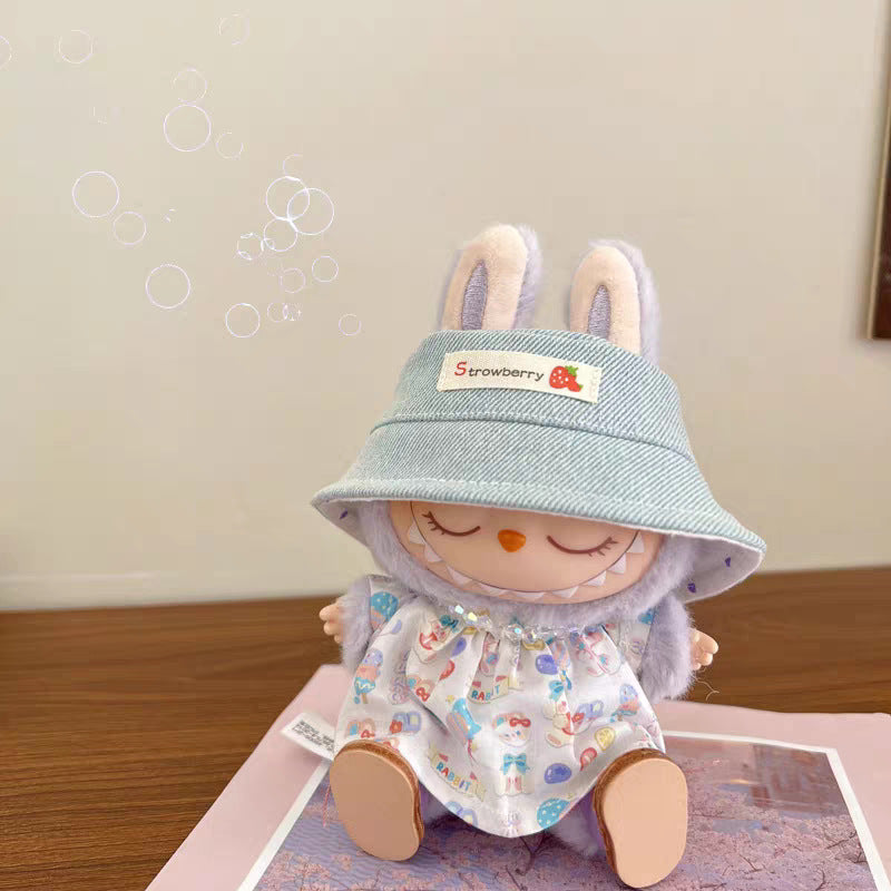 Labubu Doll Clothes - Cute Outfits for 10cm & 17cm Vinyl Dolls