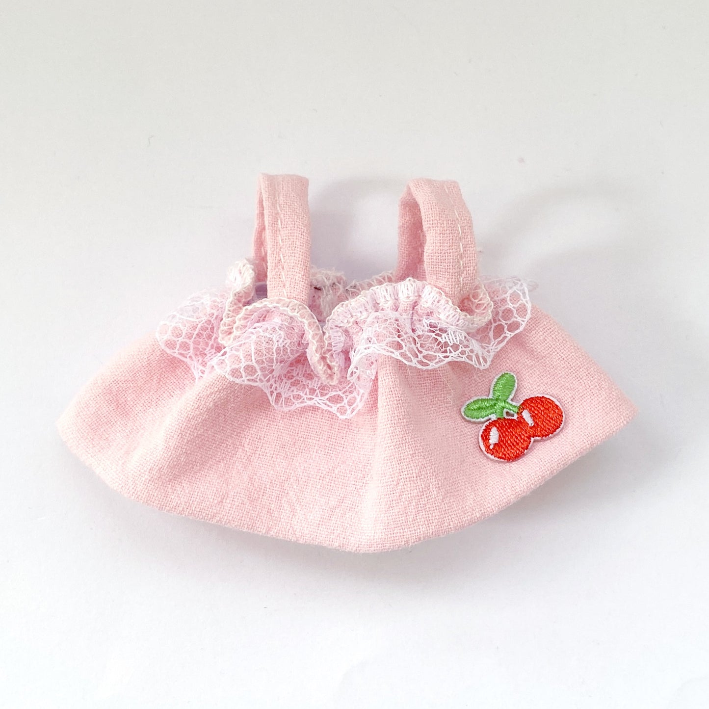 Labubu Doll Princess Dress with Pearl Necklace - 17cm Doll Clothes