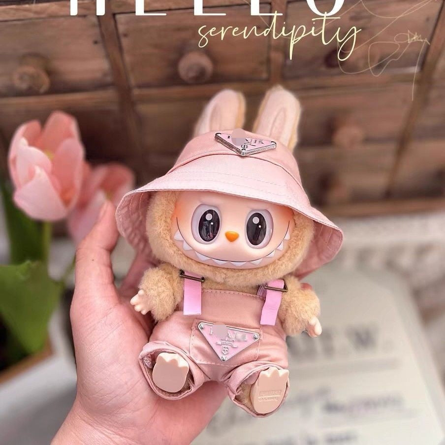 Labubu Doll Outfit - Two-Piece Set for Sitting Posture
