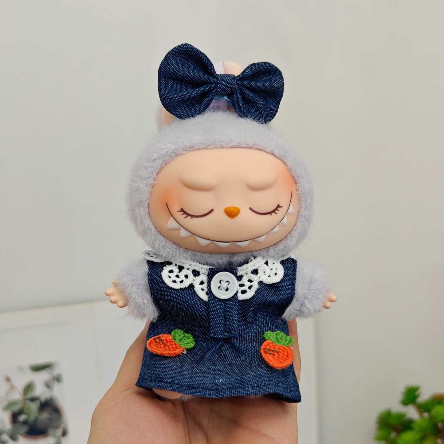Labubu Doll Outfit Sets for 1st, 2nd & 3rd Gen - Skirts, Overalls & More