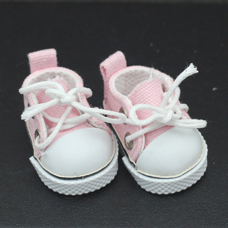 Labubu Doll Canvas Shoes - 3.8CM Sports Style for 10CM & 17CM Dolls