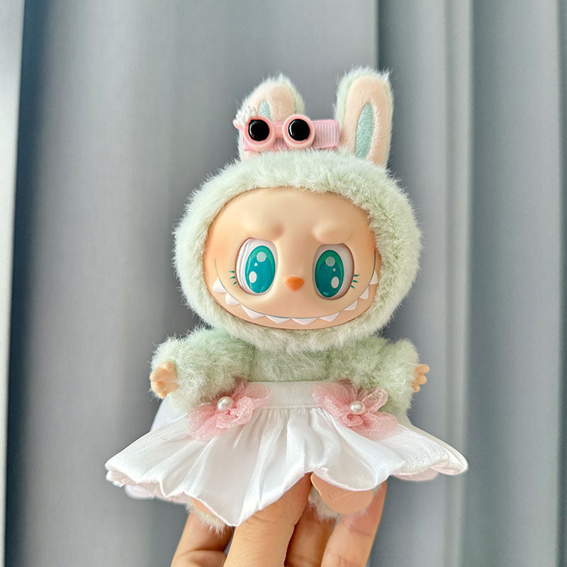 Labubu Doll Clothes Set - Cute Outfits for 1st & 2nd Gen Pendant Dolls