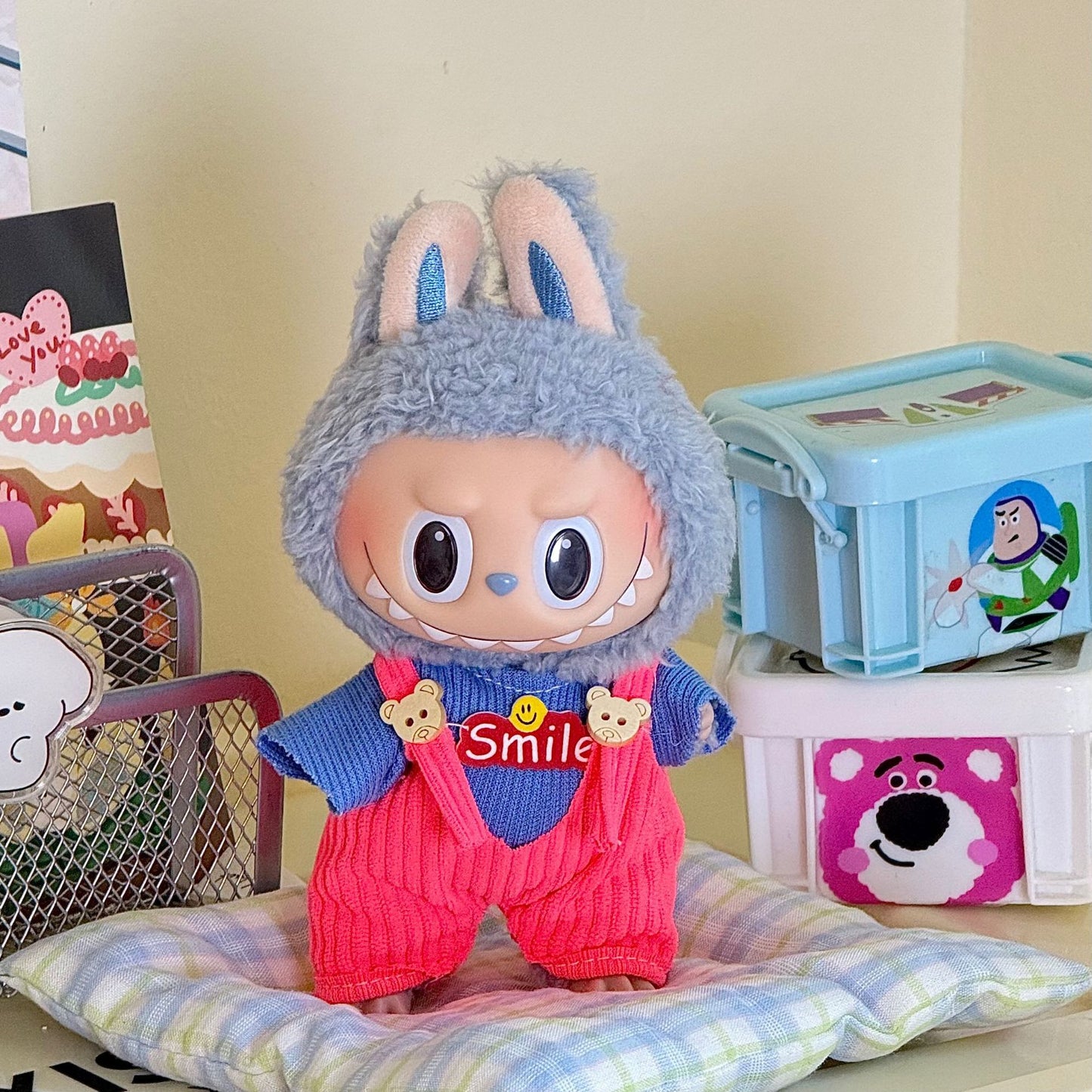 17cm Labubu doll clothes suit 17cm Labubu generation two generation doll pendant clothes wholesale