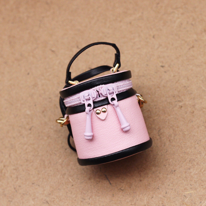 Labubu Doll Crossbody Bag - Adjustable Mini Cloth Bag for BJD & Ob11 Dolls