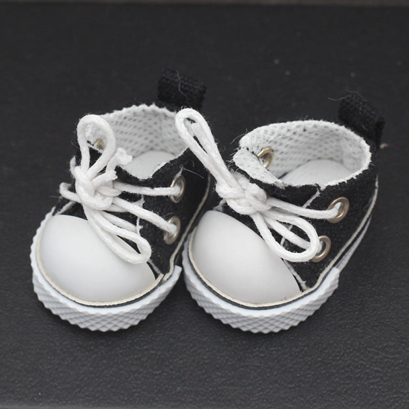 Labubu Doll Canvas Shoes - 3.8CM Sports Style for 10CM & 17CM Dolls