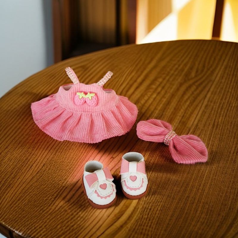 Labubu Doll Clothes Set for Sitting & Standing Positions