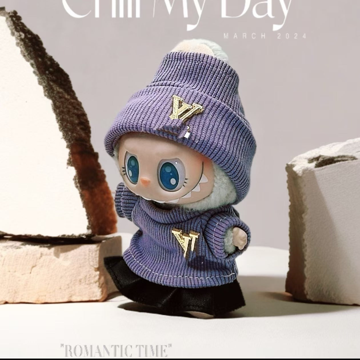 Labubu Doll Clothes - 17cm Two-Piece Outfit Set