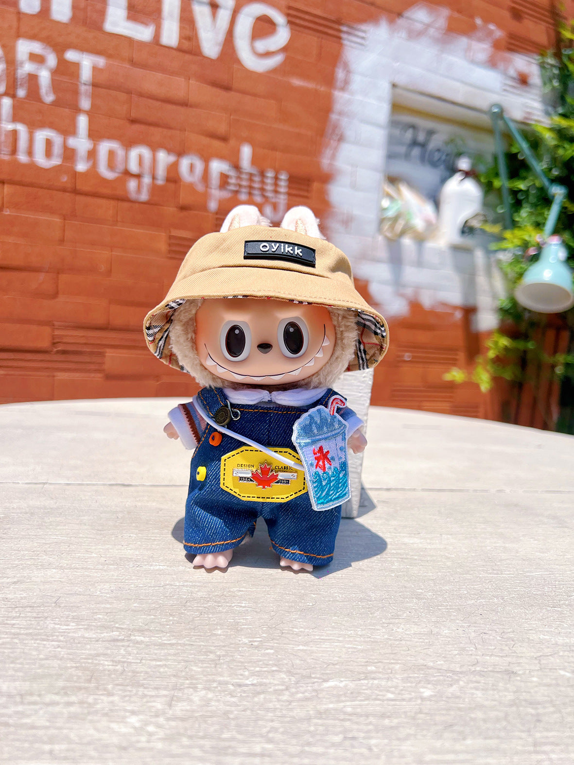 17cm Labubu Doll Clothes & Accessories - Macaron Style