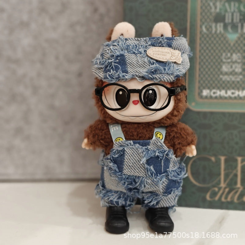 Labubu Doll Outfit Set for 17cm Vinyl Figure - Party Style