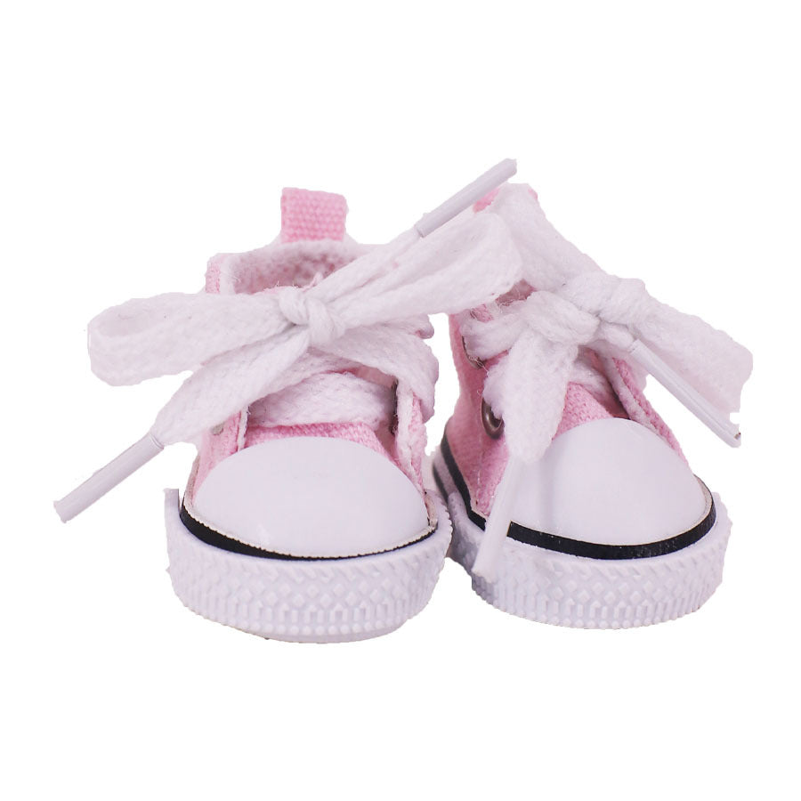 Labubu Doll Canvas Shoes - 3.8cm EXO Style for 17cm Pendant Doll