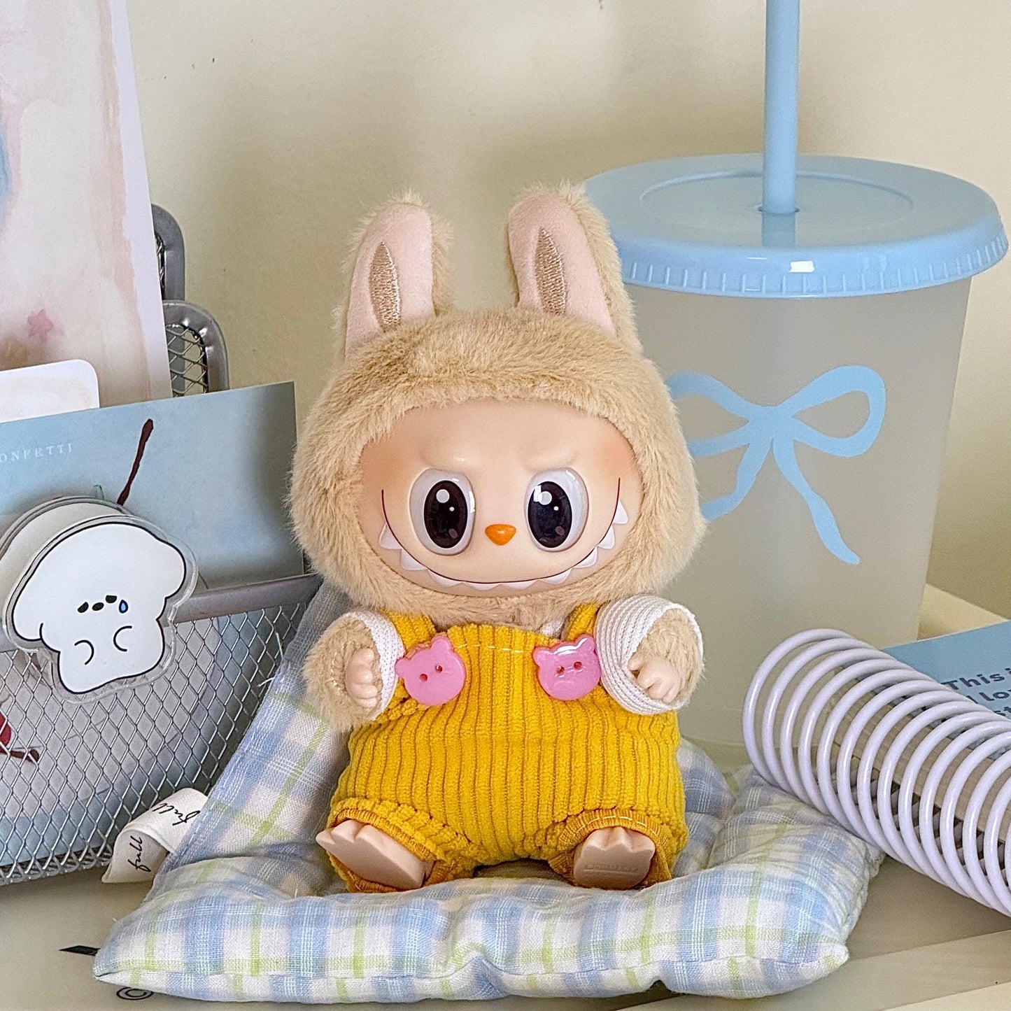 17cm Labubu doll clothes suit 17cm Labubu generation two generation doll pendant clothes wholesale