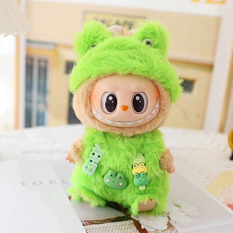 Labubu Costume Disguised as Animal Costume Labubu Pendant Sitting Party Doll Costume for Universal Costume
