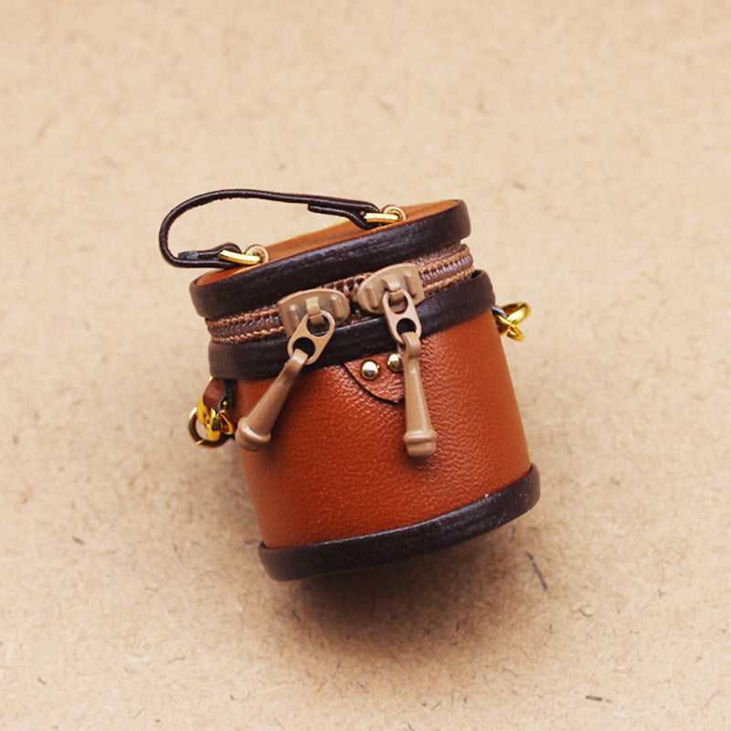 Labubu Doll Crossbody Bag - Adjustable Mini Cloth Bag for BJD & Ob11 Dolls