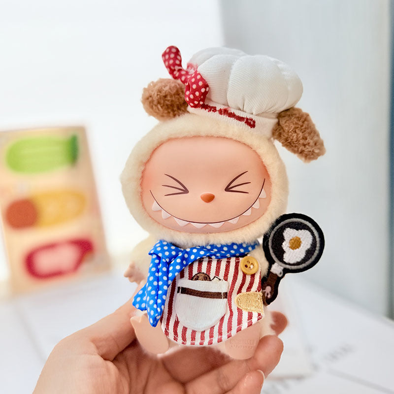 Labubu Doll Outfit - Macaron Party Clothes for 1st, 2nd, 3rd Gen