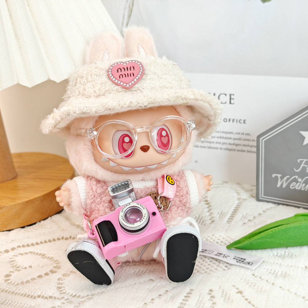Labubu Doll Outfit Set - Cute Baby Clothes & Accessories for Vinyl Dolls