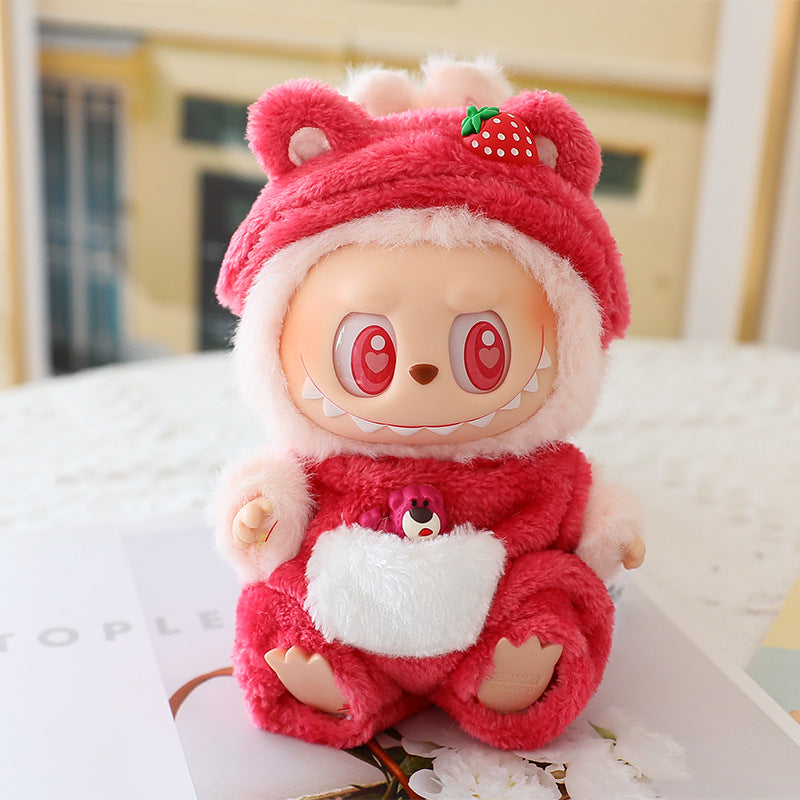 Labubu Costume Disguised as Animal Costume Labubu Pendant Sitting Party Doll Costume for Universal Costume