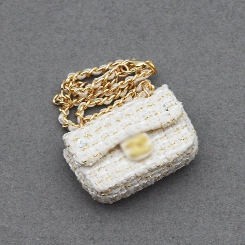 Labubu Mini Chanel Bag Pendant for Dolls - Stylish Accessory