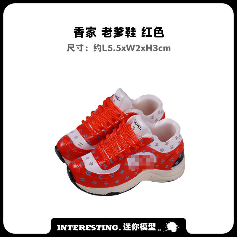 Labubu Labubu Doll Clothes 17cm Shoes Model 5cm Vinyl Toy Hand-made AJ Blind Box DIY High Luxury Series