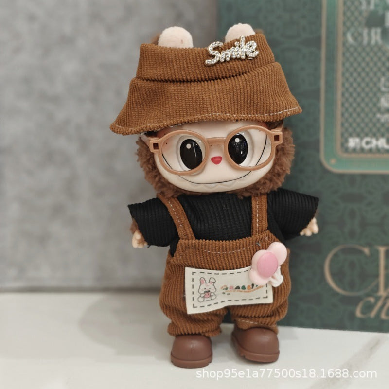 Labubu Doll Outfit Set for 17cm Vinyl Figure - Party Style