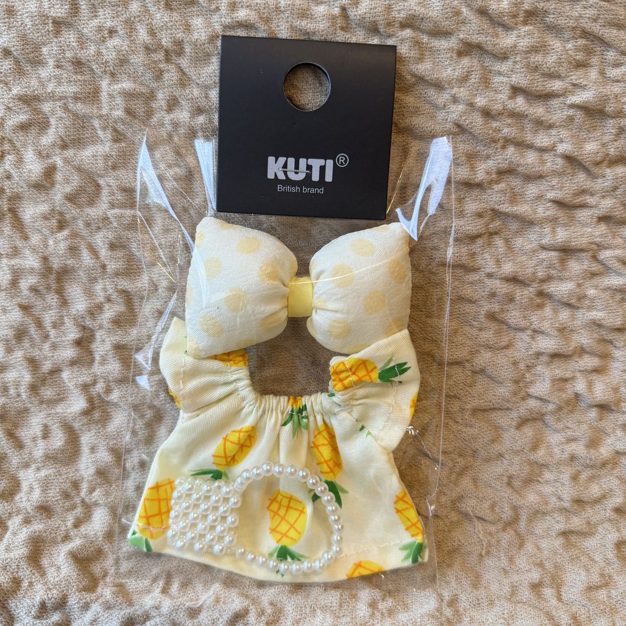 Labubu Doll Outfit Set with Pearl Bag - Polka Dot & Floral Styles