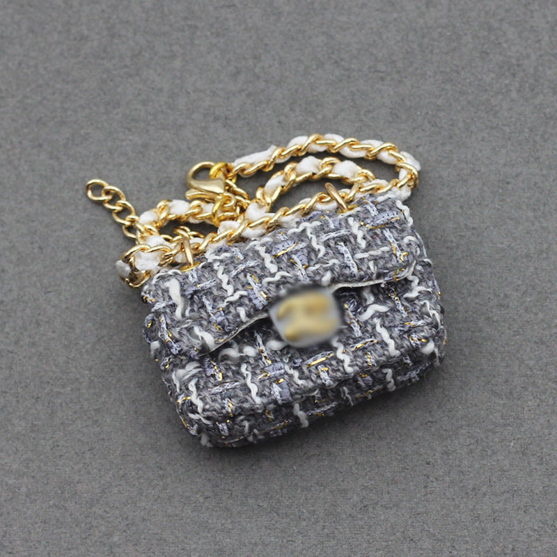 Labubu Mini Chanel Bag Pendant for Dolls - Stylish Accessory