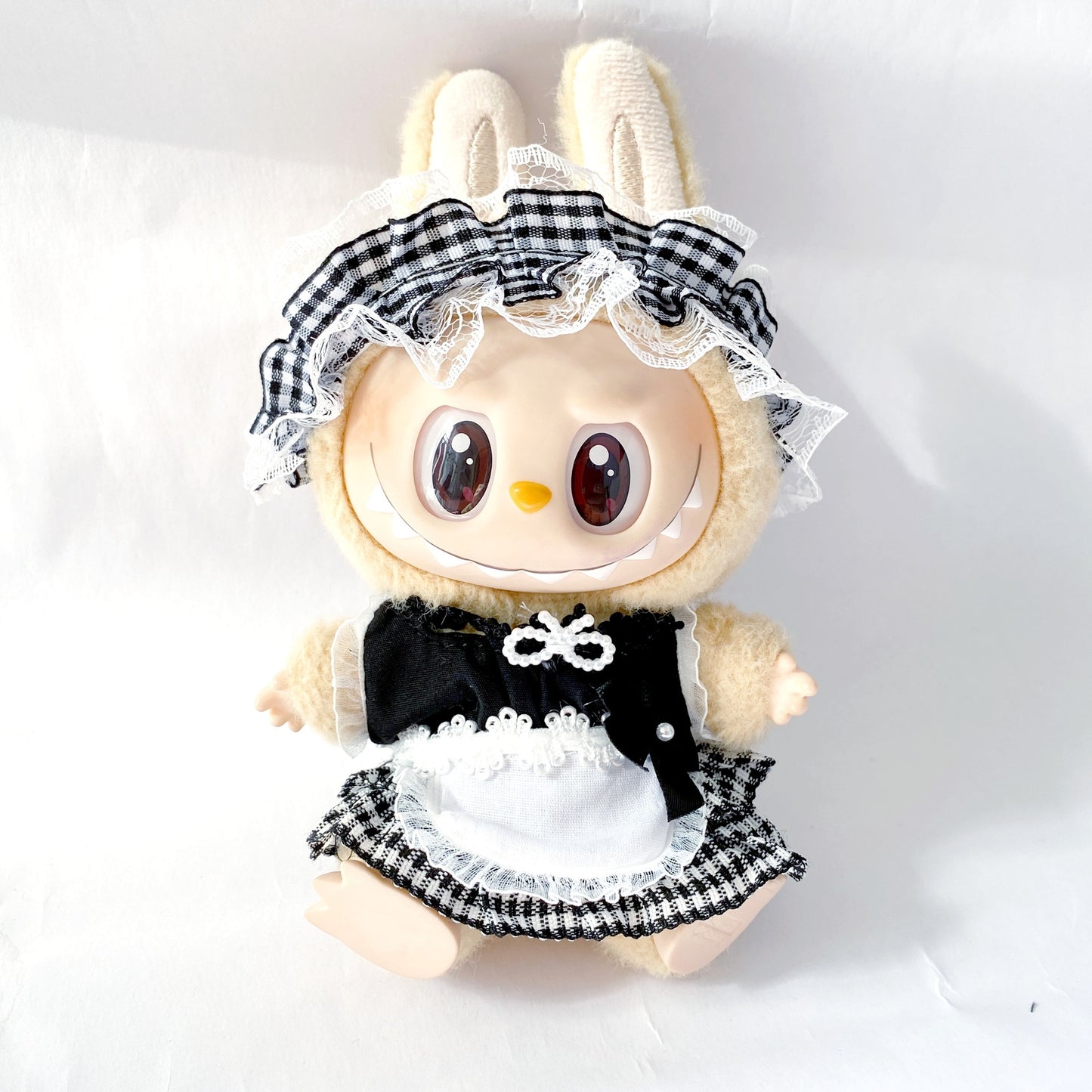 Labubu Doll Outfit - 4-Piece Maid & 3-Piece Chef Baby Clothes