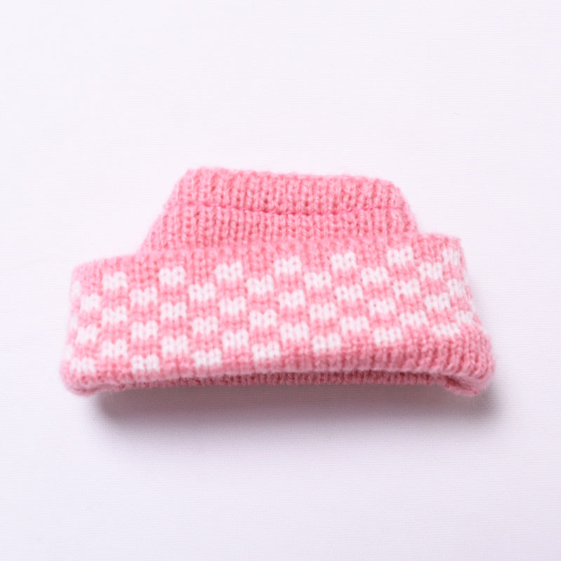 Labubu Doll Button Sweater & Hat Outfit Set for 1st & 2nd Gen Pendants