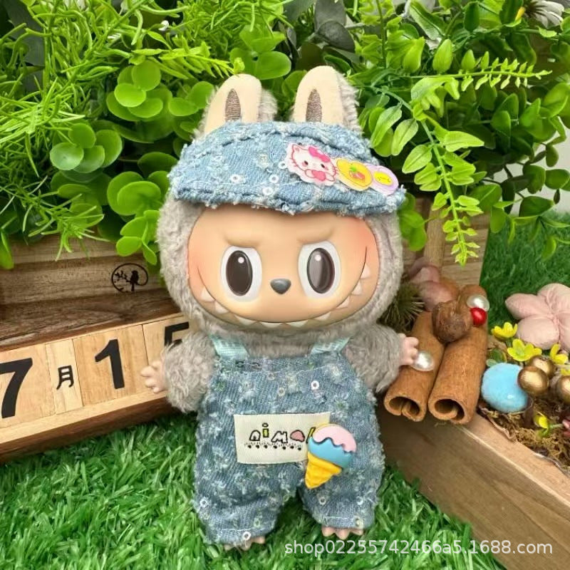 Labubu Doll Clothes Set - 17cm Cute Outfits for 1st, 2nd & 3rd Gen
