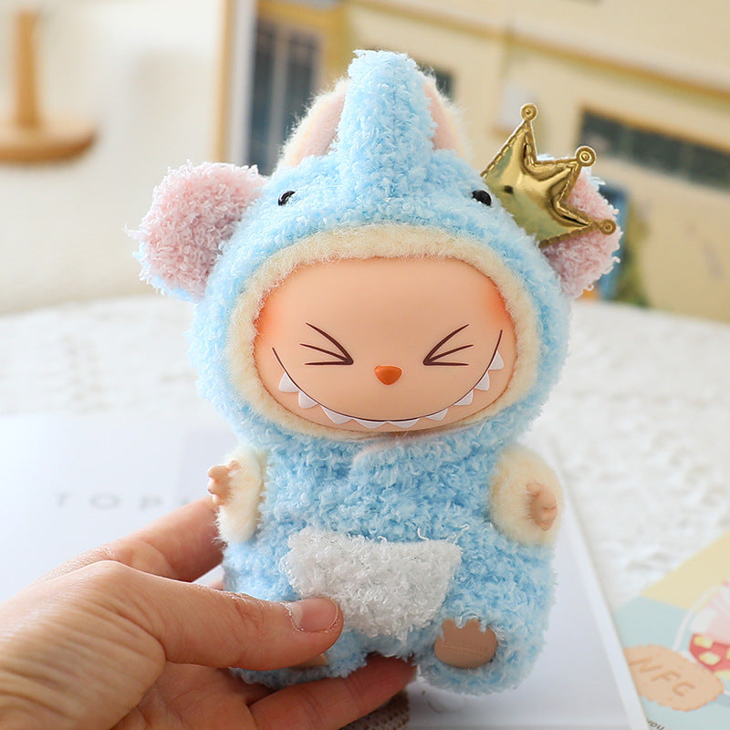 Labubu Costume Disguised as Animal Costume Labubu Pendant Sitting Party Doll Costume for Universal Costume