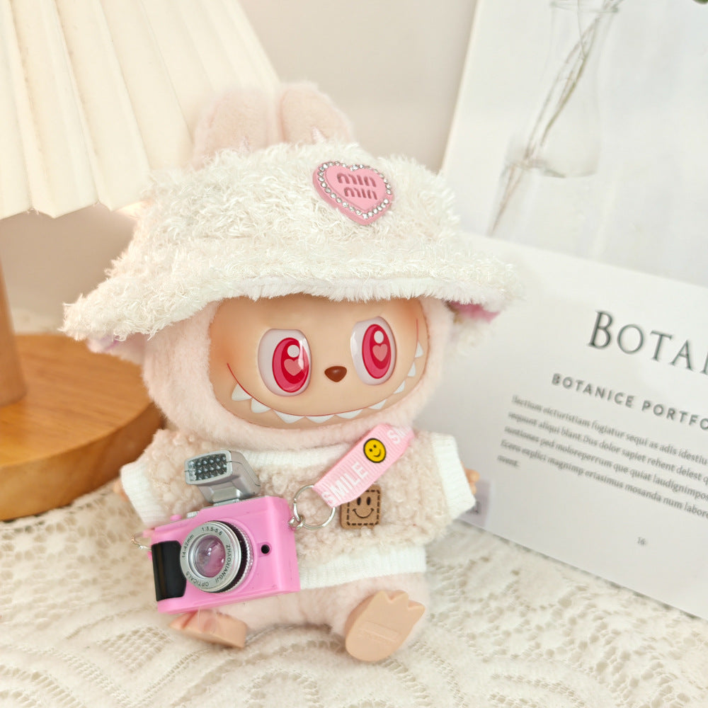 Labubu Doll Outfit Set - Cute Baby Clothes & Accessories for Vinyl Dolls