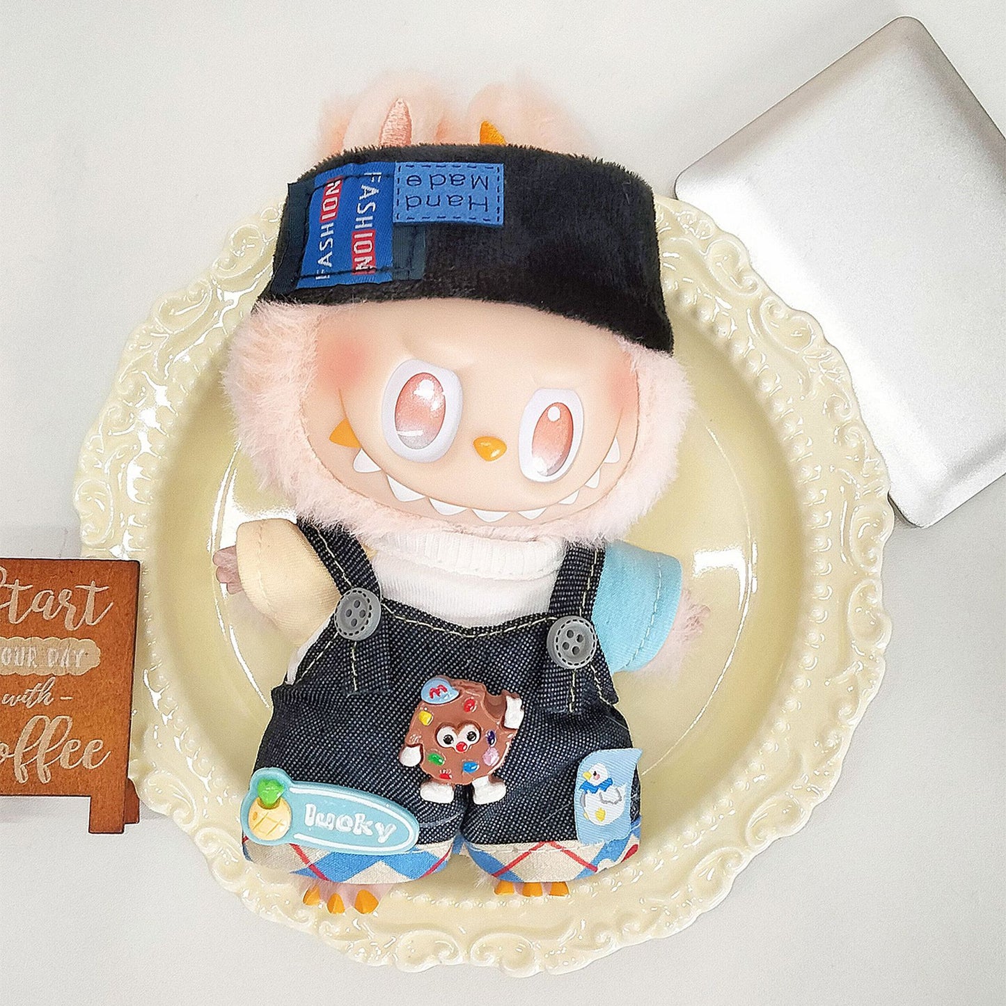 Labubu third generation doll clothes labubu 3.0 doll clothes generation second generation sitting party for blind box clothes 17cm