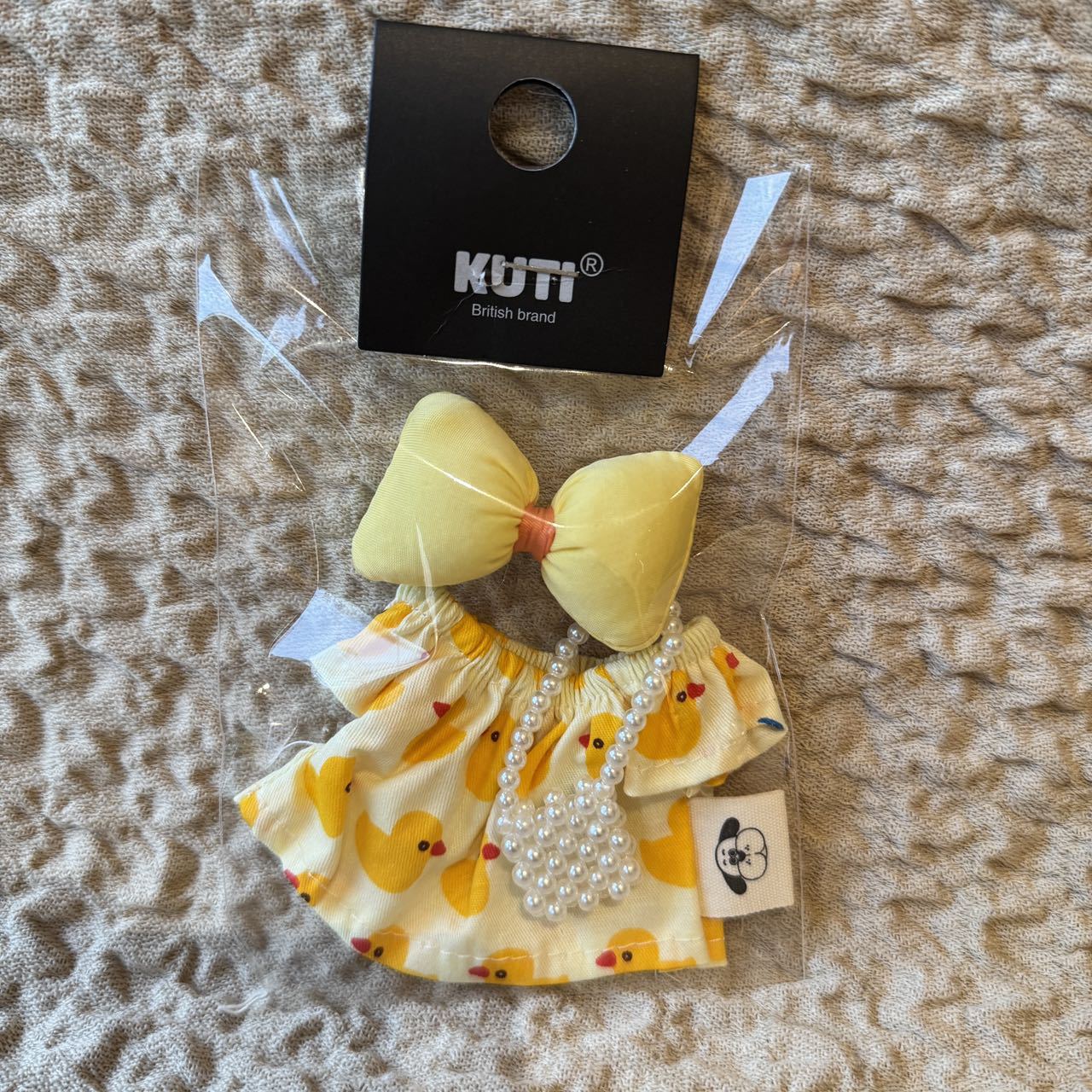 Labubu Doll Outfit Set with Pearl Bag - Polka Dot & Floral Styles