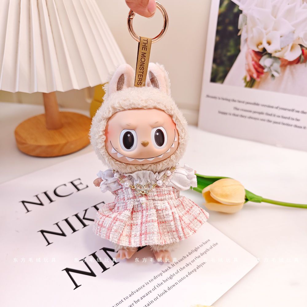 Labubu Doll Clothes - 17cm Macaron Pendant Outfits