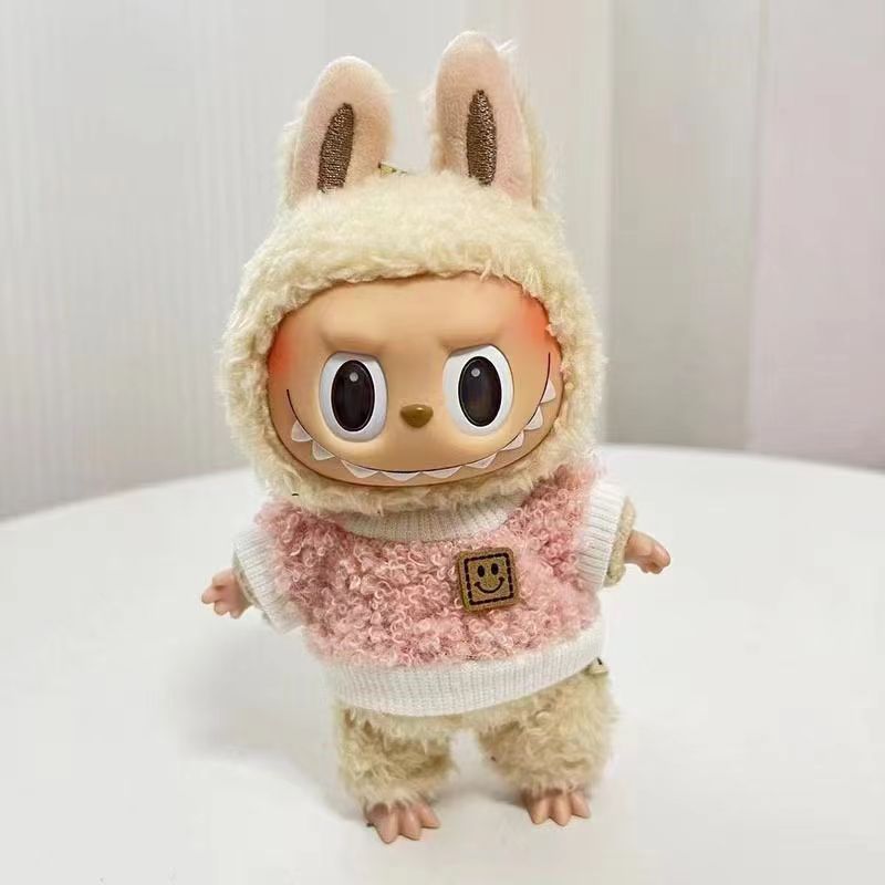 Labubu Doll Clothes - 17cm Macaron Pendant Outfits
