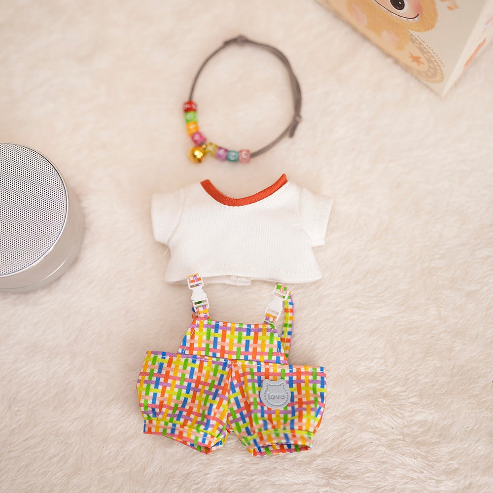 Labubu Doll Outfit Set - 15-17cm Cute Clothes & Accessories
