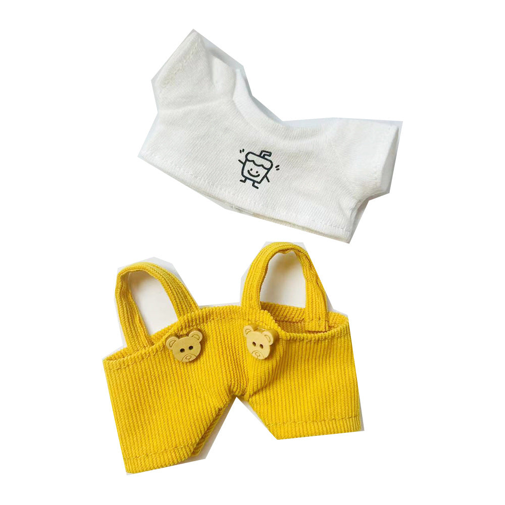 New Cameraman Labubu Pendant Baby Clothes Accessories suit Labubu Doll Keychain for Summer Baby Clothes