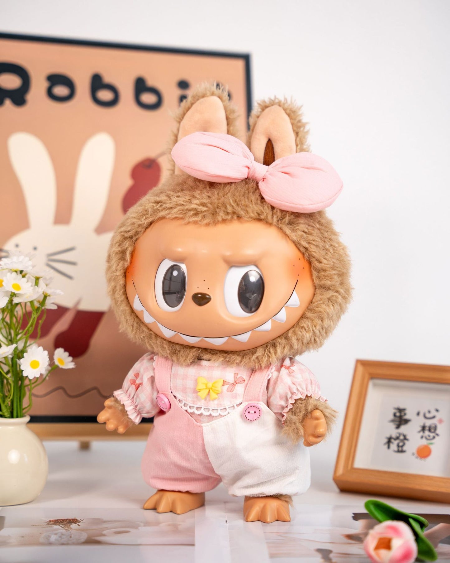 38cm Labubu Doll Clothes - Cute Outfits for Vinyl Dolls