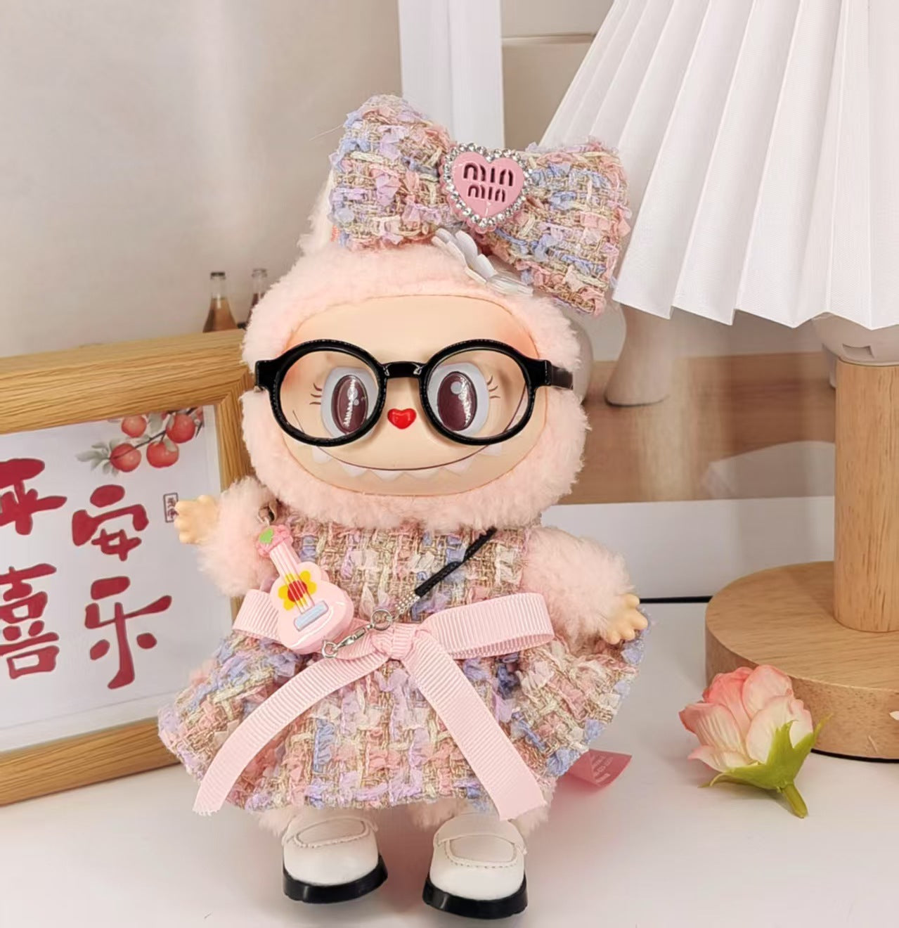 Labubu Doll Clothes Set - Colorful Outfits for 1st & 2nd Gen Labubu (Doll Not Included)