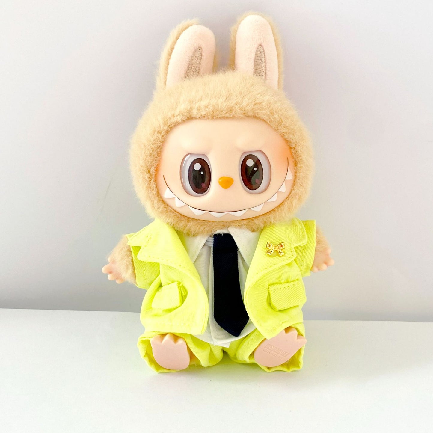 Labubu Doll Couple Outfit Set - Office Workwear Style for 17cm Labubu