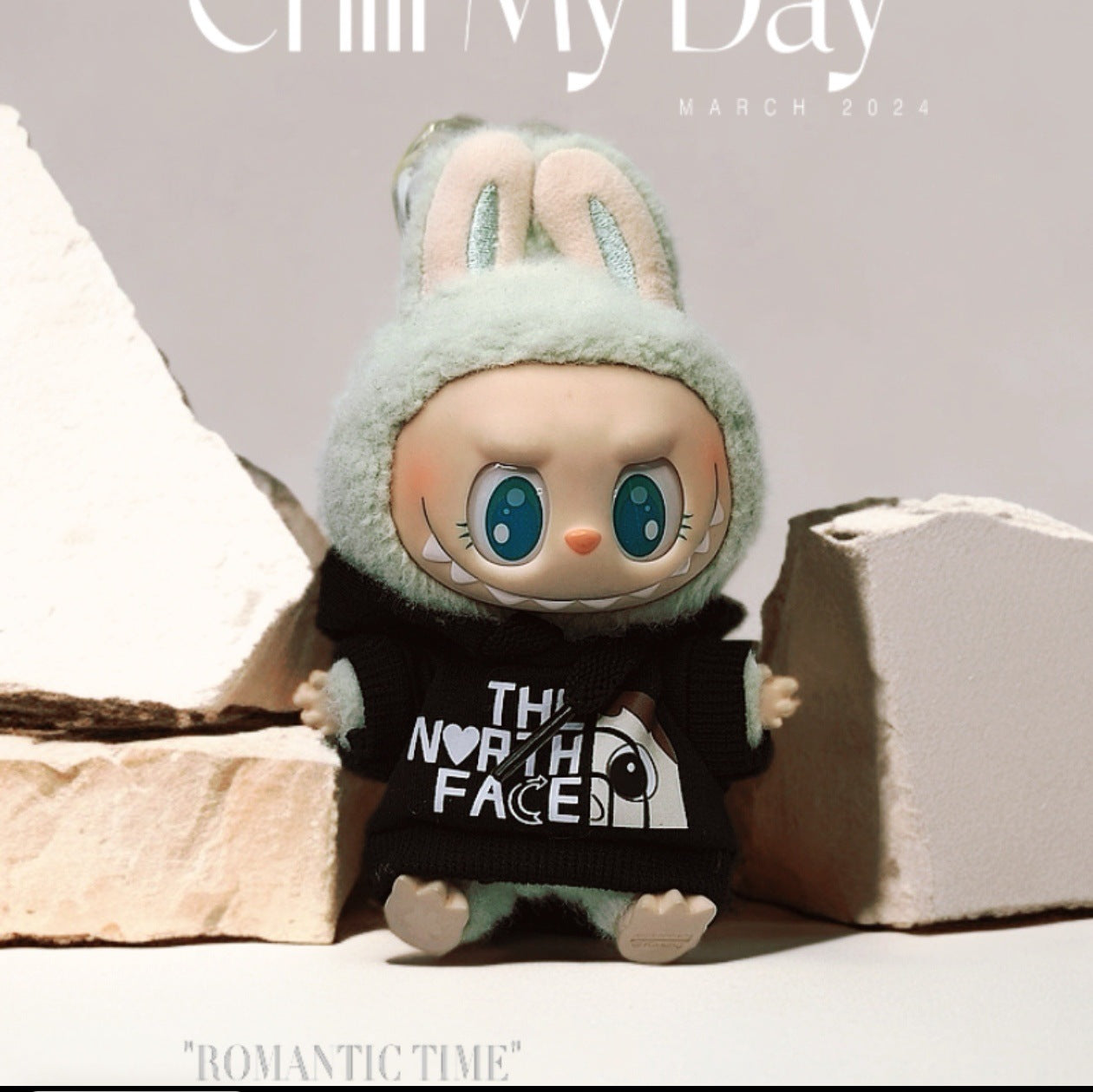 Labubu Doll Clothes - Cute Sweatshirt & Jeans Outfit for 1st & 2nd Gen