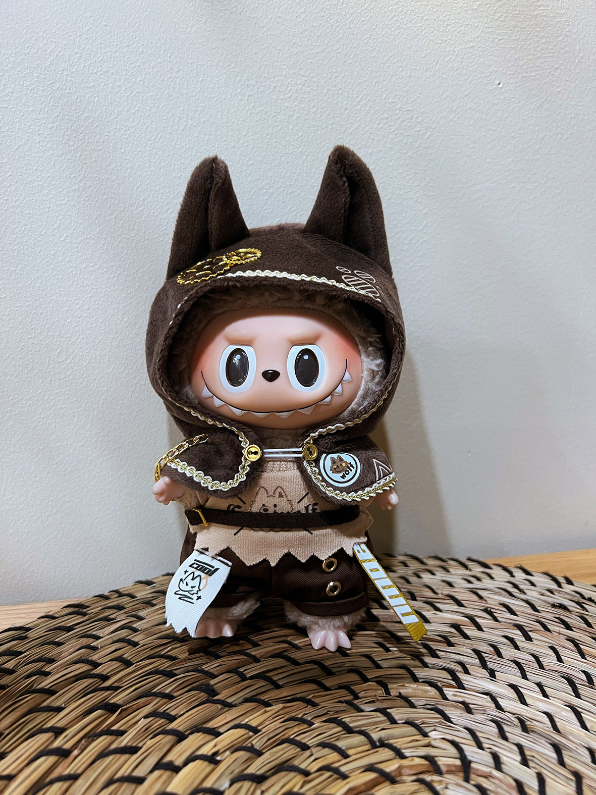 17cm Labubu Doll Clothes & Accessories - Macaron Style